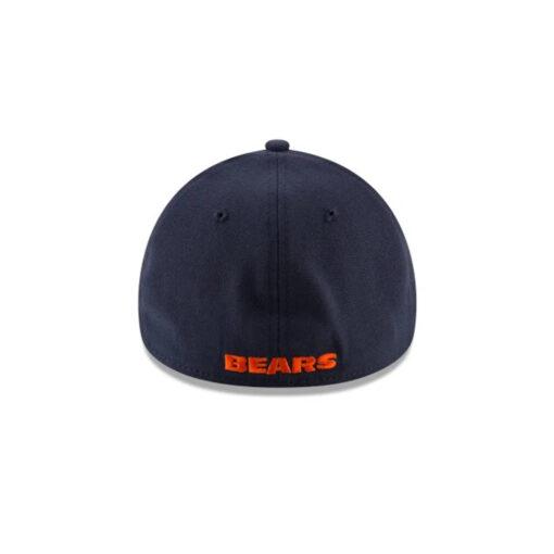 Chicago Bears C Mark Side Patch Stretch Fit Hat in Navy Chicago Bears C Mark Side Patch Stretch Fit Hat in Navy