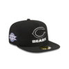 Chicago Bears Chiseled Logo A-Frame Fitted Hat in Navy 1 Chicago Bears Chiseled Logo A-Frame Fitted Hat in Navy