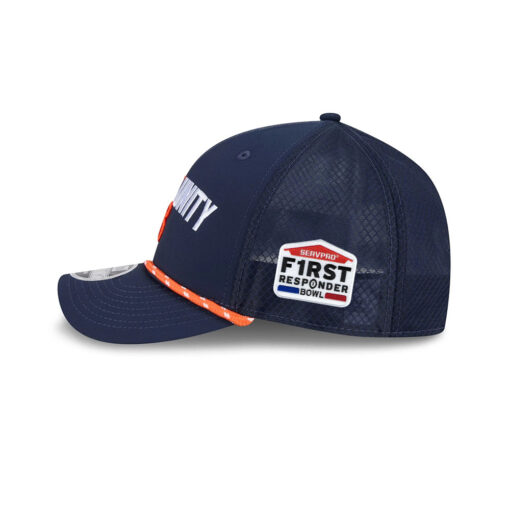 Chicago Bears Community Graphic Snapback Hat in Navy