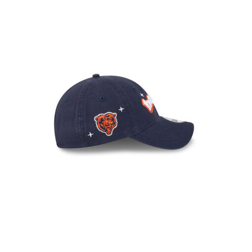 Chicago Bears Kids Cheer Adjustable Hat in Navy