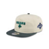 Chicago Bears Metallic Logo Adjustable Hat in Black