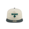Chicago Bears Metallic Logo Adjustable Hat in Black
