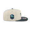 Chicago Bears Metallic Logo Adjustable Hat in Black