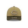 Chicago Bears Military-Inspired A-Frame Trucker Hat in Olive 2 Chicago Bears Military-Inspired A-Frame Trucker Hat in Olive