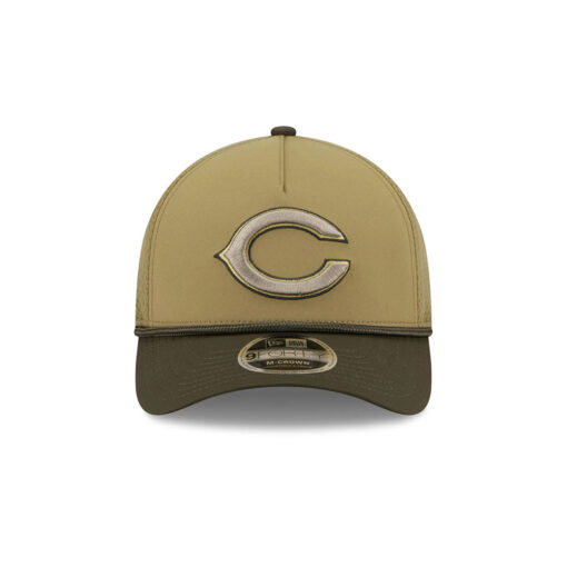 Chicago Bears Military-Inspired A-Frame Trucker Hat in Olive Chicago Bears Military-Inspired A-Frame Trucker Hat in Olive