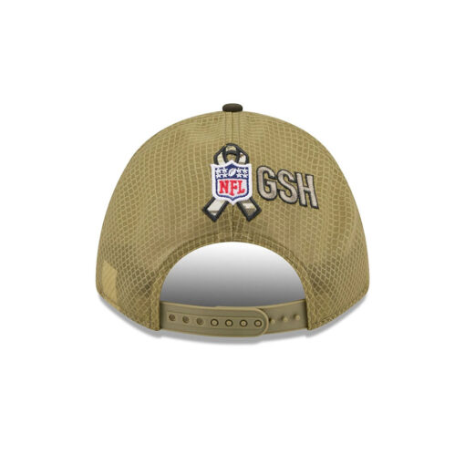 Chicago Bears Military-Inspired A-Frame Trucker Hat in Olive Chicago Bears Military-Inspired A-Frame Trucker Hat in Olive
