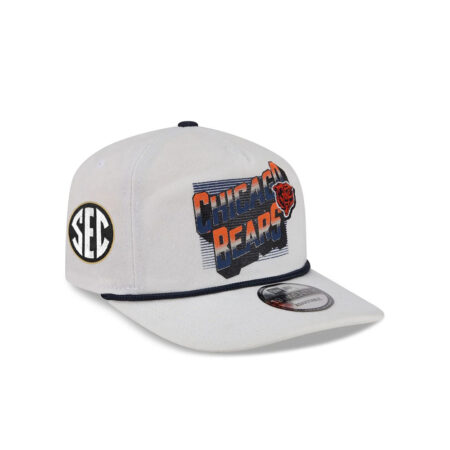 Chicago Bears Retro Rope Adjustable Hat in Cream