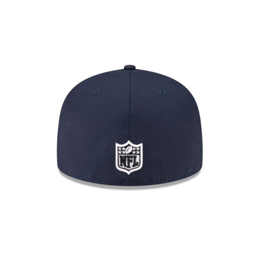 Chicago Bears Script Logo Fitted Hat in Navy Chicago Bears Script Logo Fitted Hat in Navy