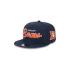 Chicago Bears Script Logo Kids Snapback Hat in Navy