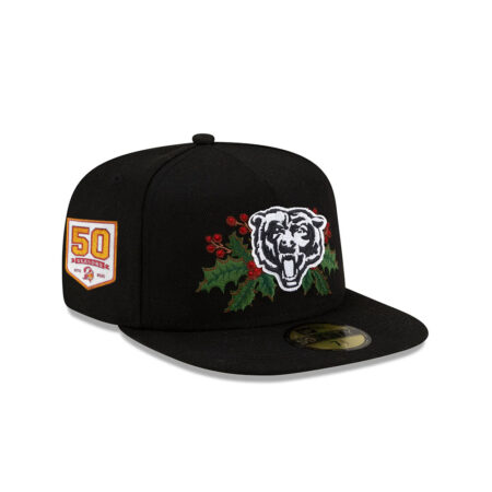 Chicago Bears Seasonal A-Frame Fitted Hat in Green