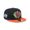 Chicago Bears Slime Graphic Fitted Hat in Green