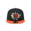 Chicago Bears Slime Graphic Fitted Hat in Green
