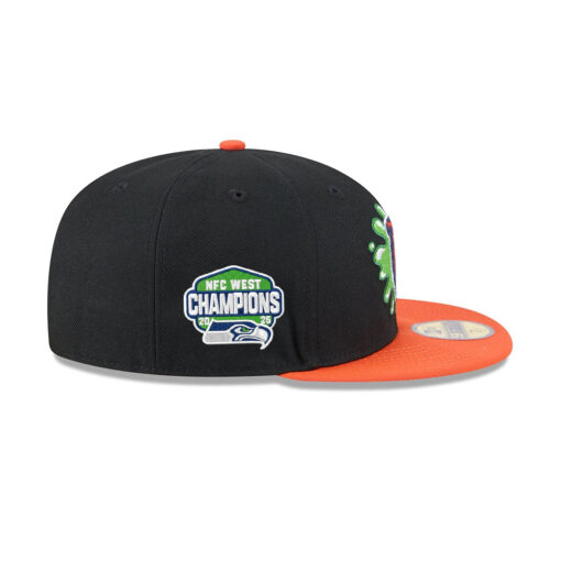 Chicago Bears Slime Graphic Fitted Hat in Green