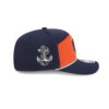 Chicago Bears Split Panel Stretch Snap Hat in Navy and Orange 3 Chicago Bears Split Panel Stretch Snap Hat in Navy and Orange
