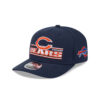 Chicago Bears Statement Logo Stretch Snap Hat in Navy 1 Chicago Bears Statement Logo Stretch Snap Hat in Navy