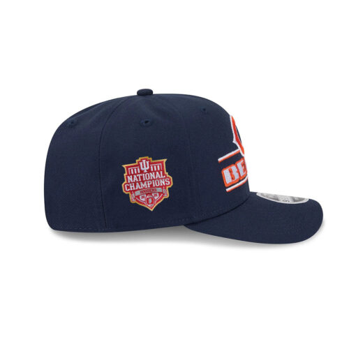 Chicago Bears Statement Logo Stretch Snap Hat in Navy Chicago Bears Statement Logo Stretch Snap Hat in Navy