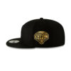 Chicago Bears Tonal Bear Head Side Patch Snapback Hat in Black 2 Chicago Bears Tonal Bear Head Side Patch Snapback Hat in Black