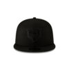 Chicago Bears Tonal Bear Head Side Patch Snapback Hat in Black 3 Chicago Bears Tonal Bear Head Side Patch Snapback Hat in Black