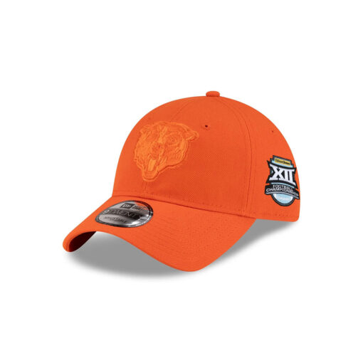Chicago Bears Tonal Bear Logo Adjustable Hat in Orange