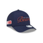 Chicago Bears Women’s Metallic Logo A-Frame Snapback Hat in Navy