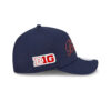 Chicago Bears Women’s Metallic Logo A-Frame Snapback Hat in Navy 3 Chicago Bears Women’s Metallic Logo A-Frame Snapback Hat in Navy