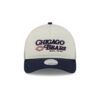 Chicago Bears Women’s Retro Logo A-Frame Trucker Hat in White 2 Chicago Bears Women’s Retro Logo A-Frame Trucker Hat in White