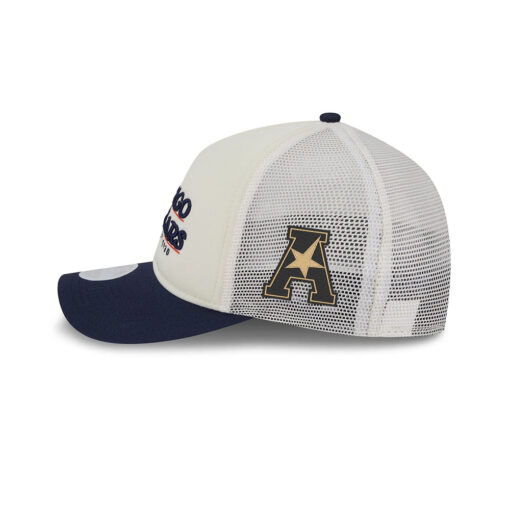 Chicago Bears Women’s Retro Logo A-Frame Trucker Hat in White Chicago Bears Women’s Retro Logo A-Frame Trucker Hat in White