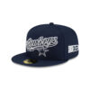 Dallas Cowboys Born x Raised Script Fitted Hat