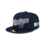 Dallas Cowboys Born x Raised Script Fitted Hat