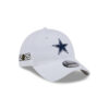 Dallas Cowboys Logo Adjustable Hat in White