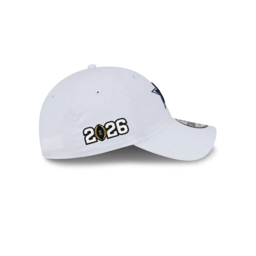 Dallas Cowboys Logo Adjustable Hat in White