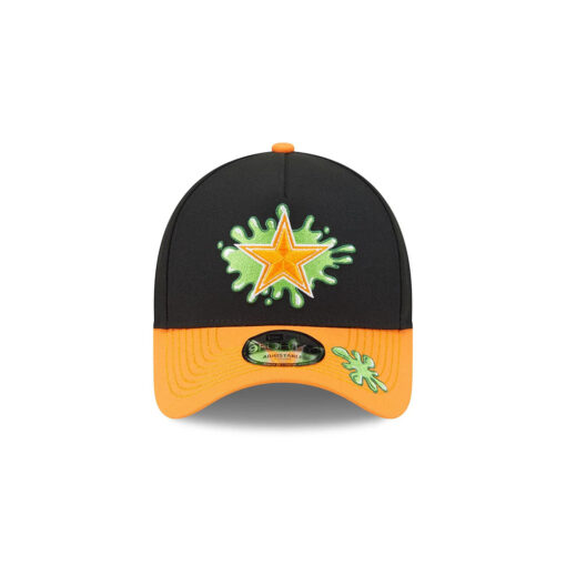 Dallas Cowboys Nickelodeon Slime A-Frame Snapback Hat in Slime Green