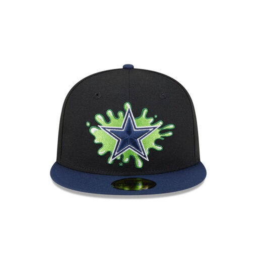 Dallas Cowboys Nickelodeon Slime Fitted Hat in Slime Green