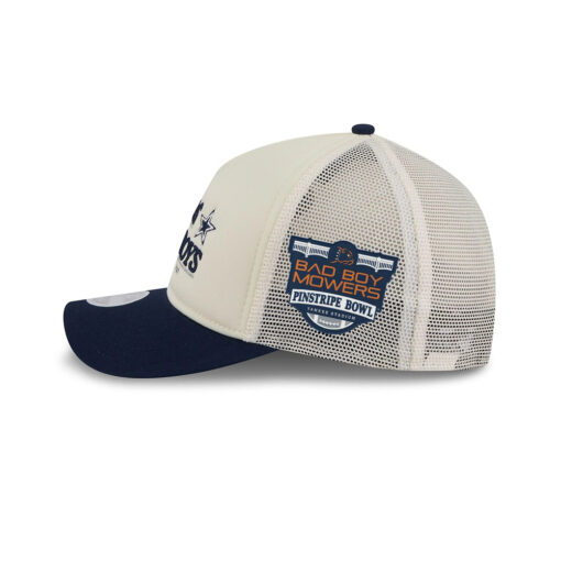 Dallas Cowboys Retro Chrome Trucker Hat in White