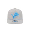 Detroit Lions Logo Snapback Hat in Gray 2 Detroit Lions Logo Snapback Hat in Gray