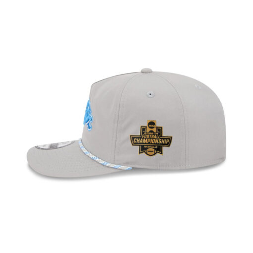 Detroit Lions Logo Snapback Hat in Gray Detroit Lions Logo Snapback Hat in Gray