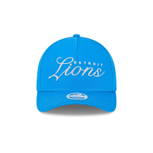 Detroit Lions Metallic Logo Women’s A-Frame Snapback Hat