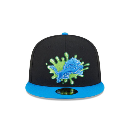 Detroit Lions Nickelodeon Slime Fitted Hat in Slime Green Detroit Lions Nickelodeon Slime Fitted Hat in Slime Green
