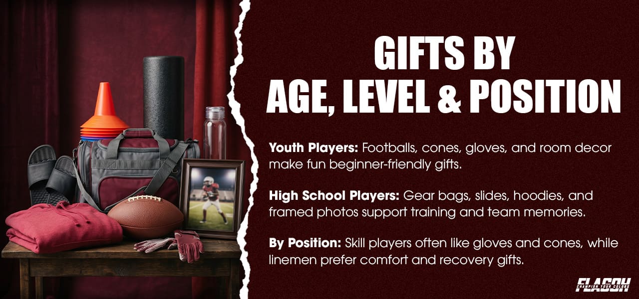 Gift Ideas By Age, Level, And Position