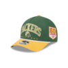 Green Bay Packers Arched Logo A-Frame Snapback Hat in Green