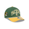 Green Bay Packers Arched Logo A-Frame Snapback Hat in Green