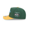Green Bay Packers Cartoon Logo A-Frame Snapback Hat in Green 2 Green Bay Packers Cartoon Logo A-Frame Snapback Hat in Green