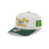 Green Bay Packers Chainstitch Logo A-Frame Snapback Hat in Green
