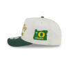 Green Bay Packers Chainstitch Logo A-Frame Snapback Hat in Green