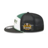 Green Bay Packers Community Graphic Split Panel Snapback Hat in Green and Yellow