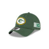 Green Bay Packers Concho Detail Adjustable Hat in Green