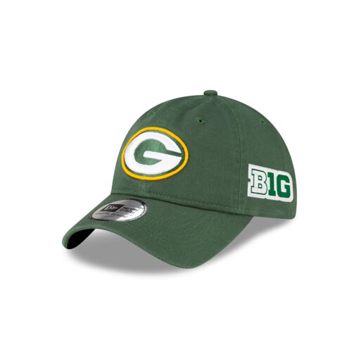 Green Bay Packers Concho Detail Adjustable Hat in Green