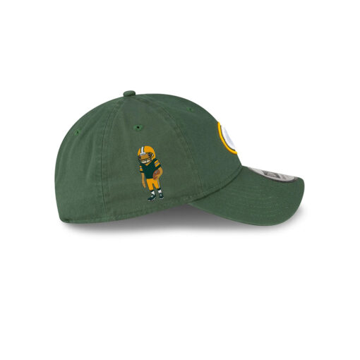 Green Bay Packers Concho Detail Adjustable Hat in Green