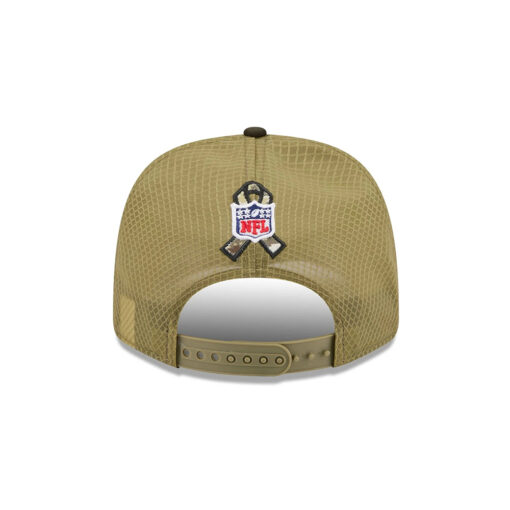 Green Bay Packers Military-Inspired Rope Stretch Snap Hat in Olive