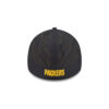 Green Bay Packers Night Logo Stretch Fit Hat in Black